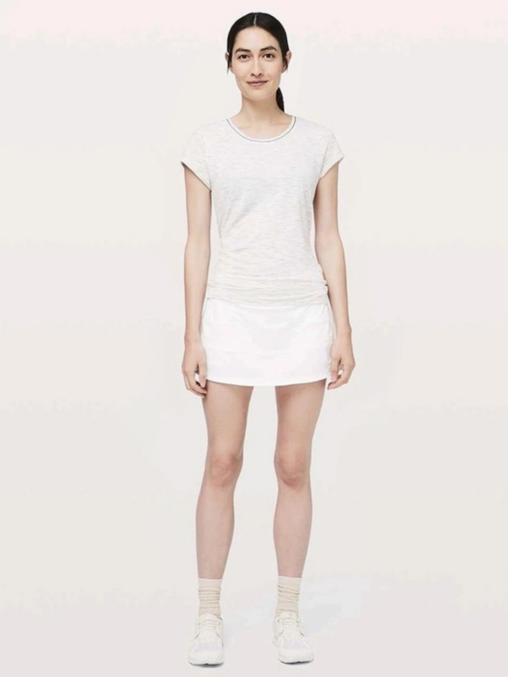 Lululemon Pace Rival Skirt (Regular) *4-way Stretch 13" White